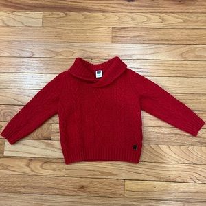 Janie and Jack red sweater (toddler boys size 3T). Perfect for the holidays!